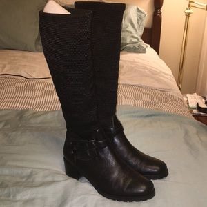 Vaneli black “Vesper” tall boots size 8.5 M